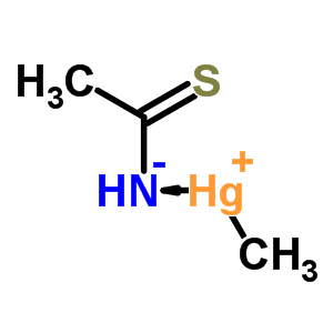 77430-23-0  methylmercury(1+) ethanethioylazanide