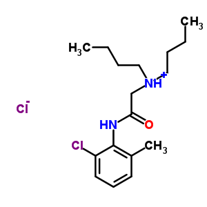 77966-42-8  N-butyl-N-{2-[(2-chloro-6-methylphenyl)amino]-2-oxoethyl}butan-1-aminium chloride