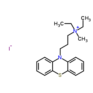 77967-10-3  N,N-diethyl-N-methyl-3-(10H-phenothiazin-10-yl)propan-1-aminium iodide