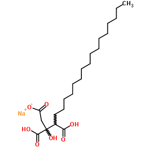 78219-78-0  sodium 3,4-dicarboxy-3-hydroxyicosanoate (non-preferred name)