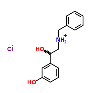 78982-55-5  N-benzyl-2-hydroxy-2-(3-hydroxyphenyl)ethanaminium chloride