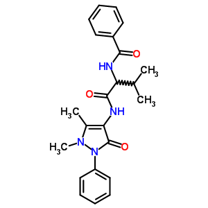81216-99-1  N-{1-[(1,5-dimethyl-3-oxo-2-phenyl-2,3-dihydro-1H-pyrazol-4-yl)amino]-3-methyl-1-oxobutan-2-yl}benzamide