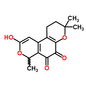 83-85-2  2-הידרוקסי-4,8,8-טרימתיל-9,10-דיהידרו-4H,5H-פיראנו[4,3-f]כרום-5,6(8H)-דיון