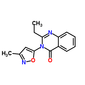 86134-20-5  2-ethyl-3-(3-methyl-1,2-oxazol-5-yl)quinazolin-4(3H)-one