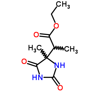 90566-31-7  ethyl 2-(4-methyl-2,5-dioxoimidazolidin-4-yl)propanoate