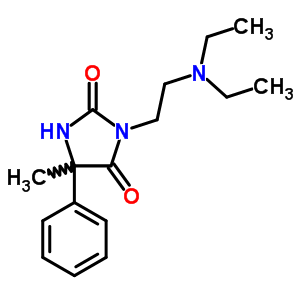 93149-72-5  3-[2-(diethylamino)ethyl]-5-methyl-5-phenylimidazolidine-2,4-dione