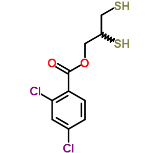 103645-51-8  2,3-disulfanylpropyl 2,4-dichlorobenzoate