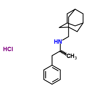 118202-64-5  1-phenyl-N-(tricyclo[3.3.1.1~3,7~]dec-1-ylmethyl)propan-2-amine hydrochloride (1:1)