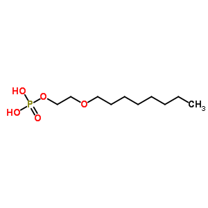 156232-77-8;31800-88-1  2-(octyloxy)ethyl dihydrogen phosphate