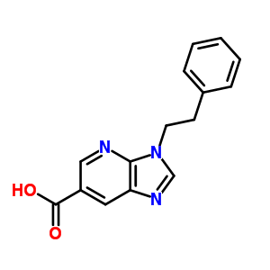 2814-33-7  3-(2-phenylethyl)-3H-imidazo[4,5-b]pyridine-6-carboxylic acid