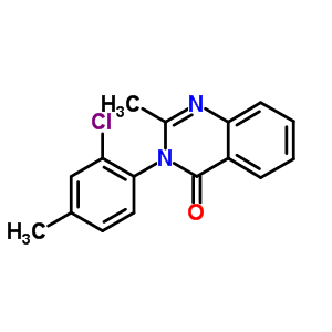 340-54-5  3-(2-chlor-4-methylfenyl)-2-methylchinazolin-4(3H)-on