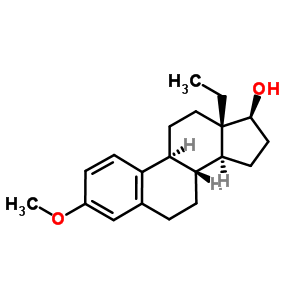 3625-82-9  (8R,9S,13S,14S,17S)-13-ethyl-3-methoxy-7,8,9,11,12,13,14,15,16,17-decahydro-6H-cyclopenta[a]phenanthren-17-ol (non-preferred name)