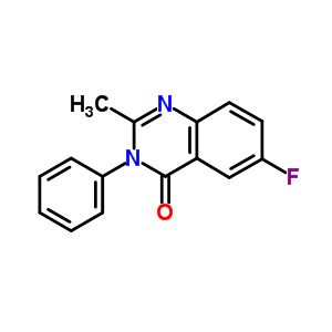 49579-00-2  6-fluoro-2-methyl-3-phenylquinazolin-4(3H)-one