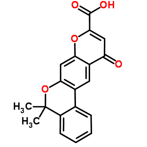 52156-73-7  5,5-dimethyl-11-oxo-5H,11H-benzo[c]pyrano[3,2-g]chromene-9-carboxylic acid