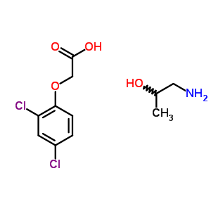 6365-72-6  (2,4-dichlorophenoxy)acetic acid - 1-aminopropan-2-ol (1:1)