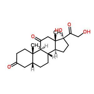 68-54-2  (5beta)-17,21-dihidroksipregnane-3,11,20-trion