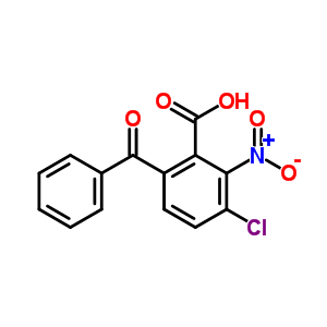 69727-12-4  6-benzoyl-3-chloro-2-nitrobenzoic acid