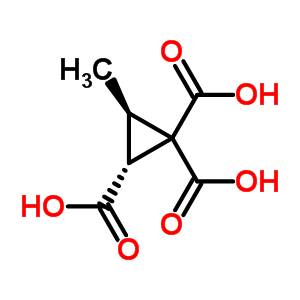 707-19-7  (2R,3R)-3-methylcyclopropan-1,1,2-tricarbonsäure