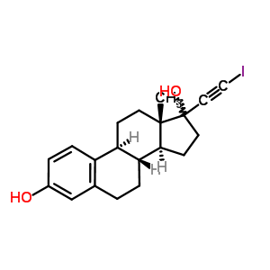 70761-64-7  17-(iodoethynyl)estra-1,3,5(10)-triene-3,17-diol