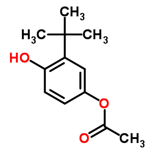 717-47-5;81313-43-1  acetato di 3-terz-butil-4-idrossifenile