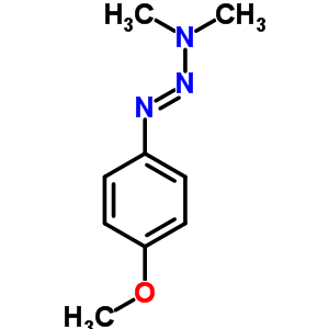 7203-92-1  (1E)-1-(4-methoxyphenyl)-3,3-dimethyltriaz-1-ene