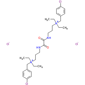 73636-96-1  3,3'-[(1,2-dioxoethane-1,2-diyl)diimino]bis[N-(4-chlorobenzyl)-N,N-diethylpropan-1-aminium] dichloride