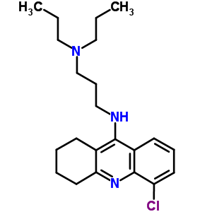 73663-85-1  N'-(5-chloro-1,2,3,4-tetrahydroacridin-9-yl)-N,N-dipropylpropane-1,3-diamine
