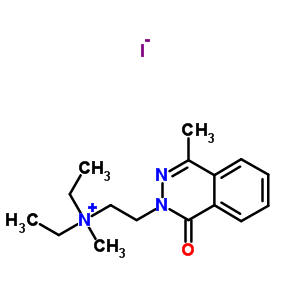 73664-09-2  N,N-diethyl-N-methyl-2-(4-methyl-1-oxophthalazin-2(1H)-yl)ethanaminium iodide