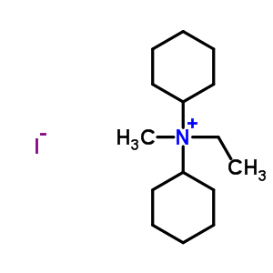 73680-46-3  N-cyclohexyl-N-ethyl-N-methylcyclohexanaminium iodide