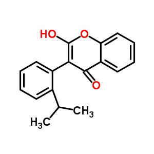 73791-15-8  2-hydroxy-3-[2-(propan-2-yl)phenyl]-4H-chromen-4-one