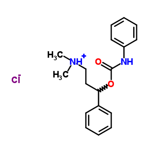 73825-94-2  N,N-dimethyl-3-phenyl-3-[(phenylcarbamoyl)oxy]propan-1-aminium chloride