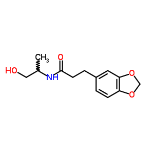 73941-25-0  3-(1,3-benzodioxol-5-yl)-N-(1-hydroxypropan-2-yl)propanamide