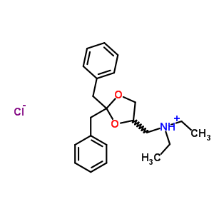 73987-09-4  N-[(2,2-dibenzyl-1,3-dioxolan-4-yl)methyl]-N-ethylethanaminiumchlorid