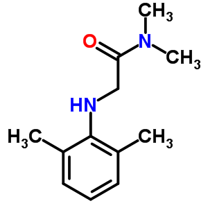 77045-28-4  N~2~-(2,6-dimethylphenyl)-N,N-dimethylglycinamide