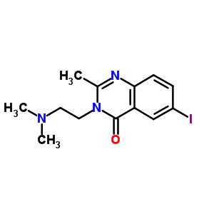 77300-82-4  3-[2-(dimethylamino)ethyl]-6-iodo-2-methylquinazolin-4(3H)-one