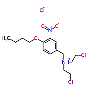 77905-54-5  N-(4-butoxy-3-nitrobenzyl)-2-chloro-N-(2-chloroethyl)ethanaminium chloride