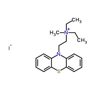 77967-09-0  N,N-diethyl-N-methyl-2-(10H-phenothiazin-10-yl)ethanaminium iodide