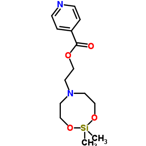 80510-93-6  2-(2,2-dimethyl-1,3,6,2-dioxazasilocan-6-yl)ethyl pyridine-4-carboxylate