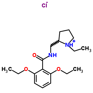 82935-28-2  2-{[(2,6-diethoxybenzoyl)amino]methyl}-1-ethylpyrrolidinium chloride