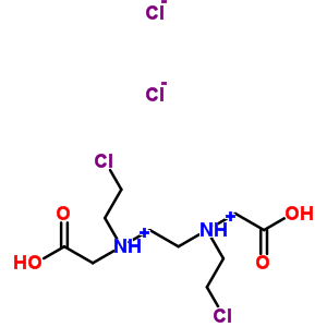 91951-74-5  N,N'-bis(carboxymethyl)-N,N'-bis(2-chloroethyl)ethane-1,2-diaminium dichloride