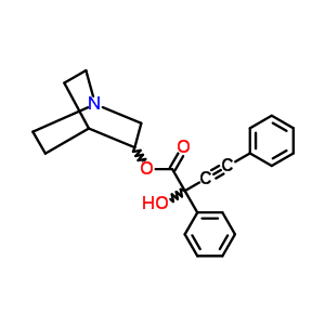 92957-17-0  1-azabicyclo[2.2.2]oct-3-yl 2-hydroxy-2,4-diphenylbut-3-ynoate