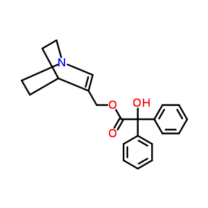 93101-70-3  1-azabicyclo[2.2.2]oct-2-en-3-ylmethyl hydroxy(diphenyl)acetate