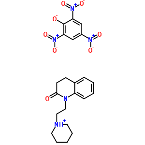 95227-19-3  1-[2-(2-oxo-3,4-dihydroquinolin-1(2H)-yl)ethyl]piperidinium 2,4,6-trinitrophenolate