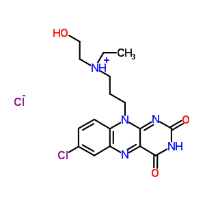 101651-98-3  3-(7-chloro-2,4-dioxo-3,4-dihydrobenzo[g]pteridin-10(2H)-yl)-N-ethyl-N-(2-hydroxyethyl)propan-1-aminium chloride
