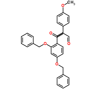 40321-70-8  3-[2,4-bis(benzyloxy)phenyl]-2-(4-methoxyphenyl)-3-oxopropanal
