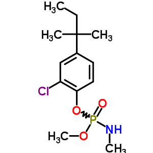 4492-96-0  2-chloro-4-(2-methylbutan-2-yl)phenyl methyl methylphosphoramidate