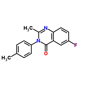 49579-03-5  6-fluoro-2-methyl-3-(4-methylphenyl)quinazolin-4(3H)-one