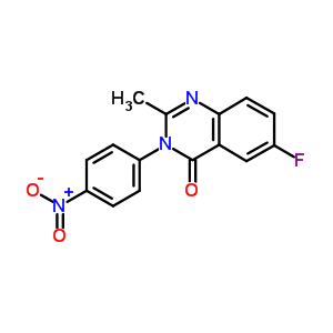 49579-18-2  6-fluoro-2-methyl-3-(4-nitrophenyl)quinazolin-4(3H)-one
