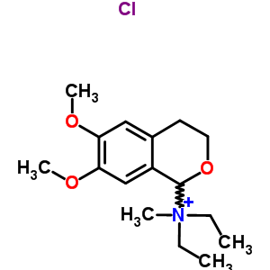 70070-10-9  N,N-diethyl-6,7-dimethoxy-N-methyl-3,4-dihydro-1H-isochromen-1-aminium chloride