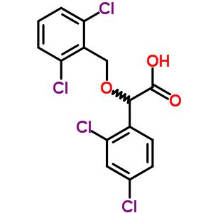 73112-72-8  [(2,6-dichlorobenzyl)oxy](2,4-dichlorophenyl)acetic acid